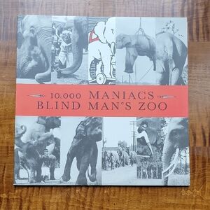 10,000 Maniacs Blind Man's Zoo LP Vinyl Record Album